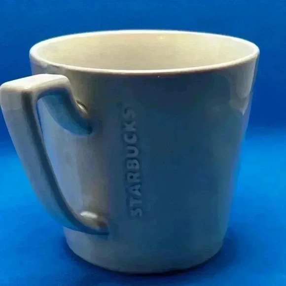 Starbucks Anniversary Siren Compass Swarovski Eye Gray Mug 12 fl oz 2014 - Picture 4 of 4
